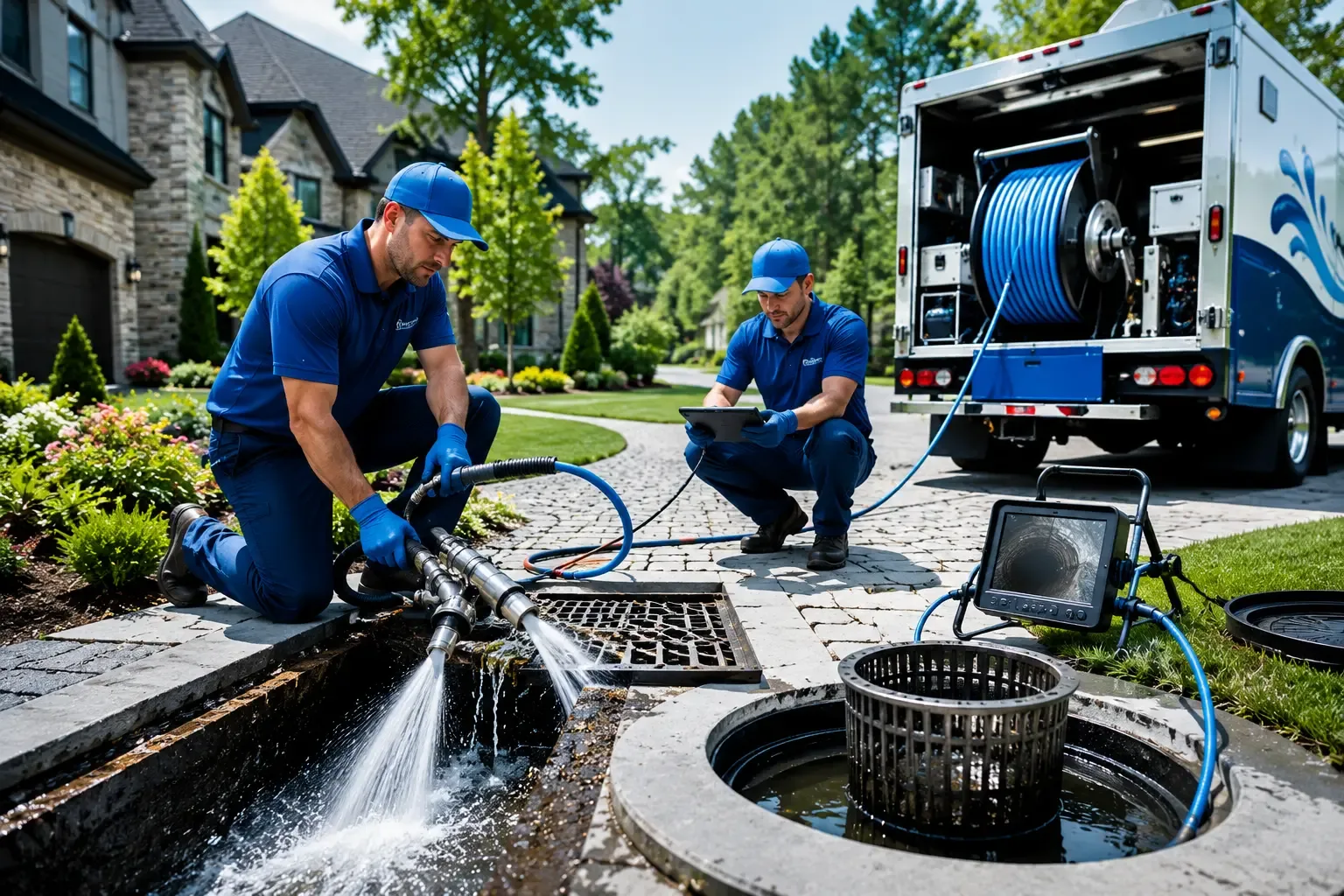 Local outdoor drain cleaning professionals in Leighton, IA
