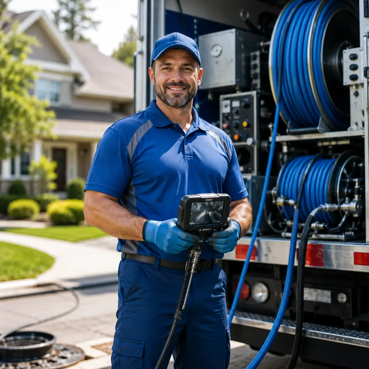 Local outdoor drain cleaning specialists in Leighton, IA